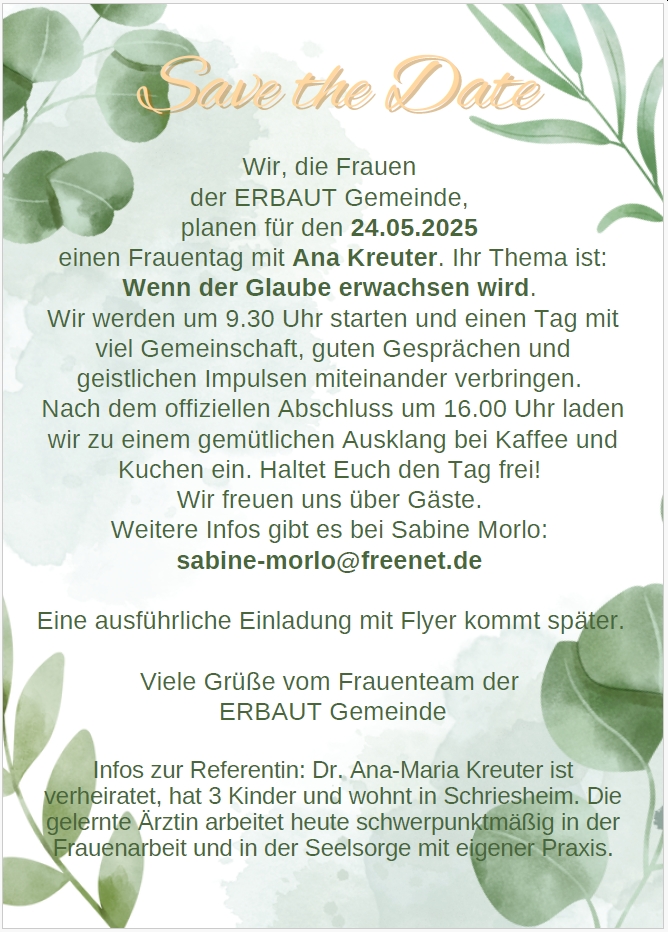 Frauentag 2025