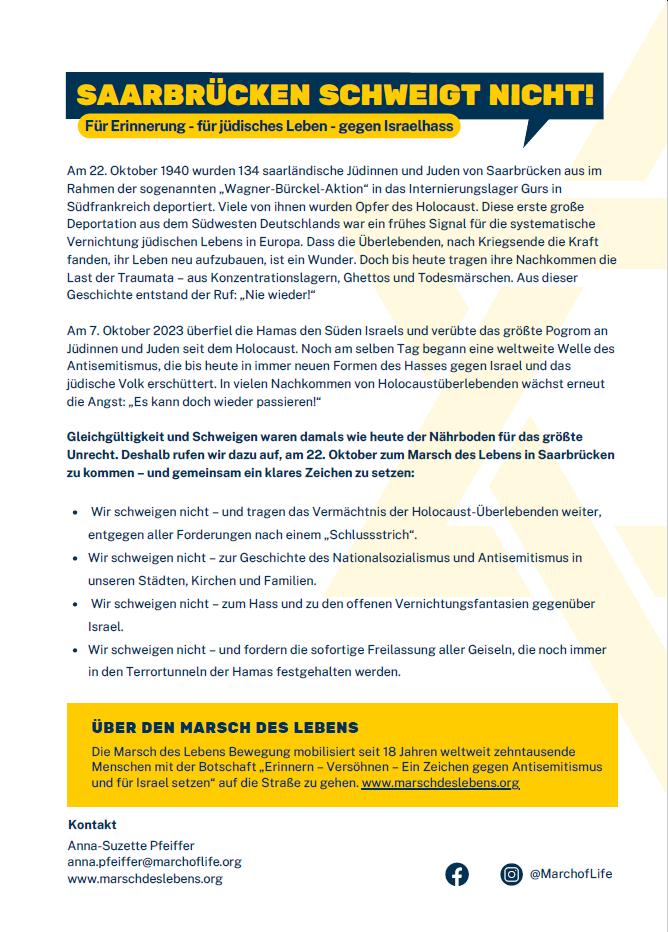 Marsch des Lebens