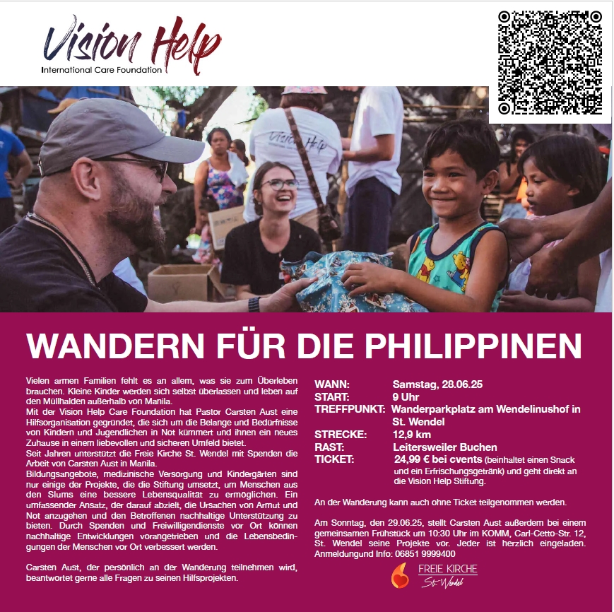 WANDERN FR DIE PHILIPPINEN 28.06.2025 St. Wendel
